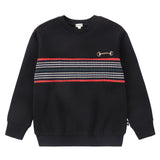 Classic Club Striped Sweatshirt