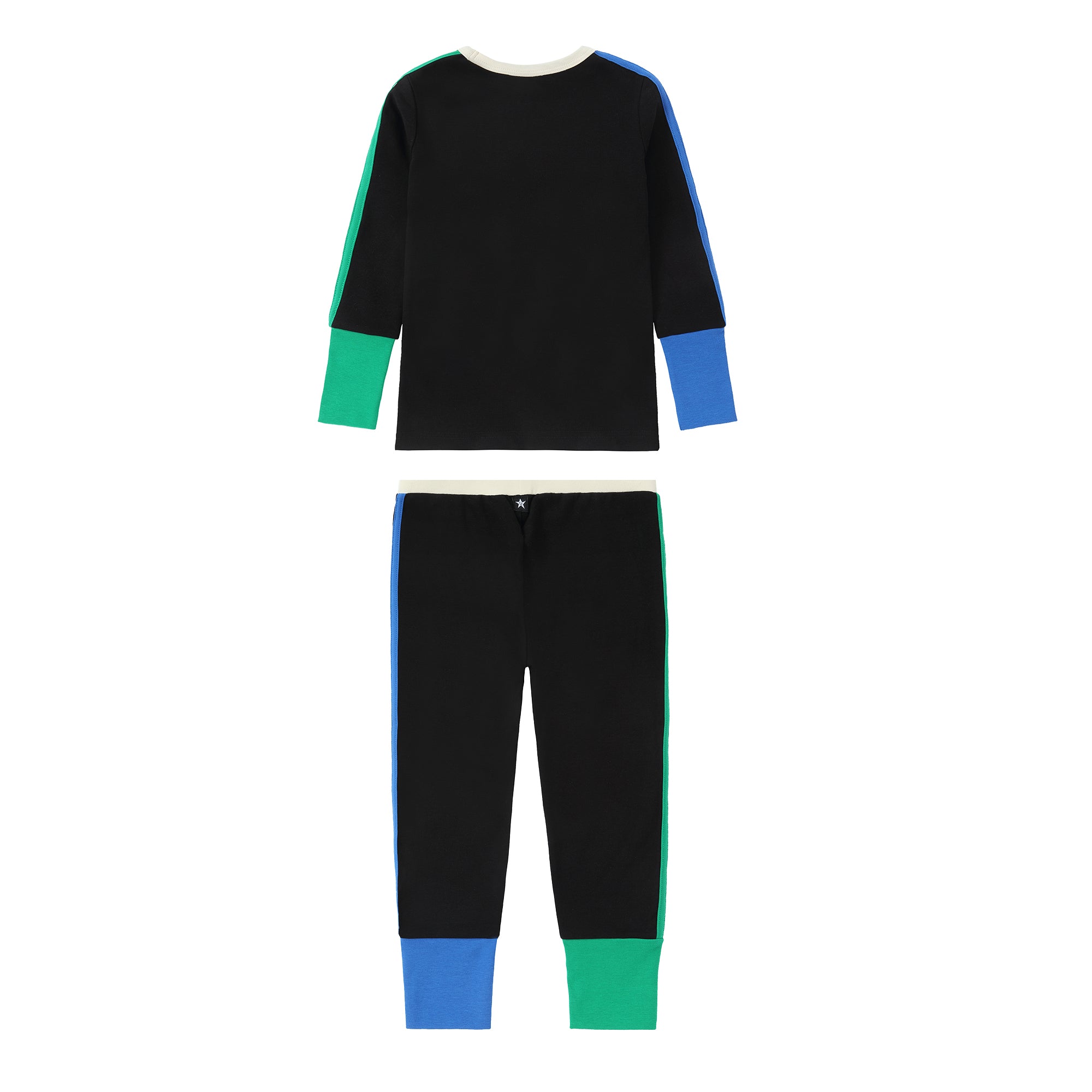 Green / Blue Color Block Pajama