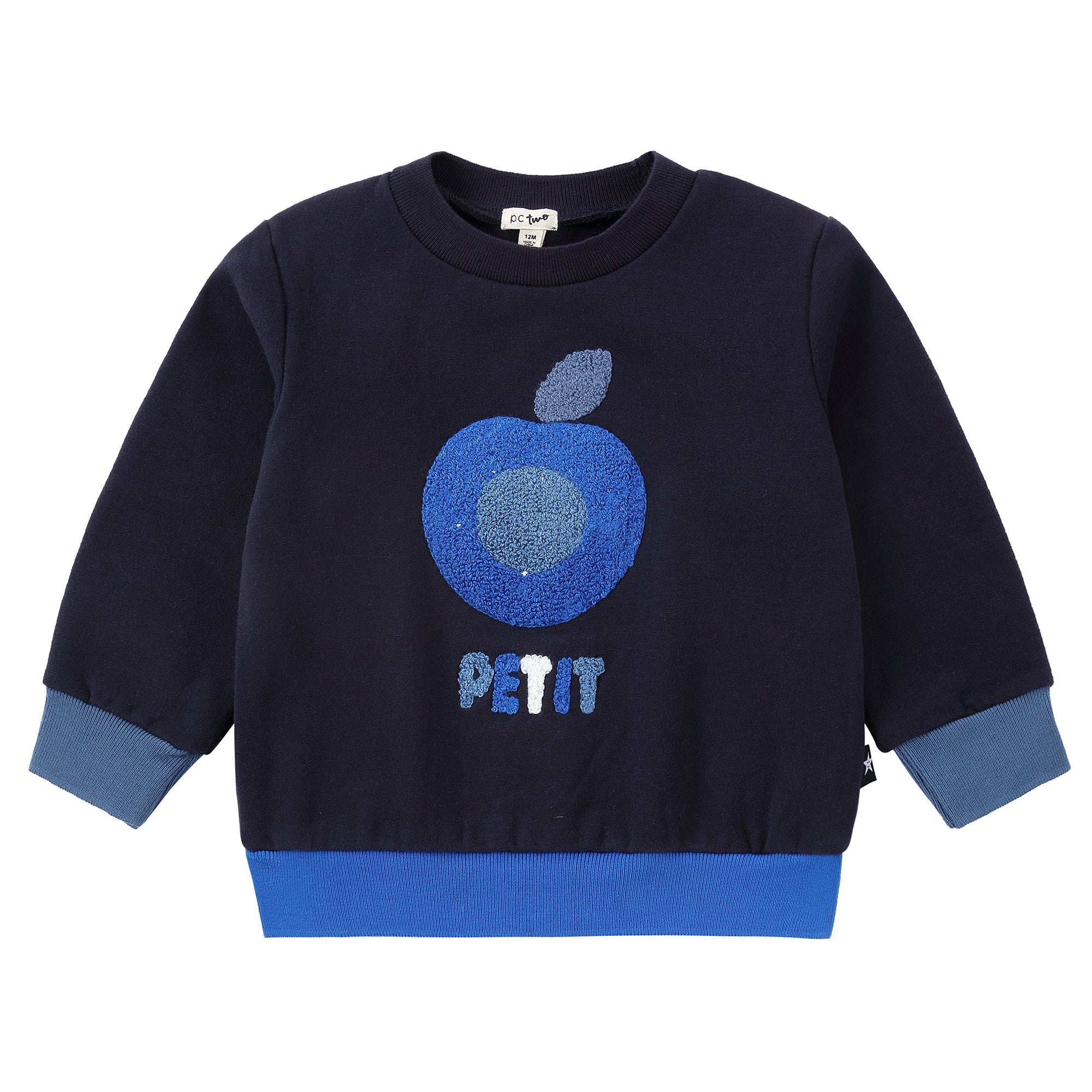 Blue Apple Sweatshirt