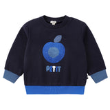 Blue Apple Sweatshirt