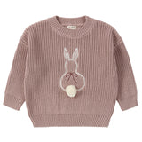 Soft Pink Bunny Sweater