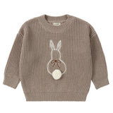 Taupe Bunny Sweater