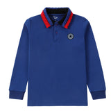 Royal Blue / Red Trim Polo