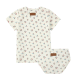 Baby Girls True Blue Floral Set