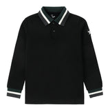 Black / Green Trim Polo