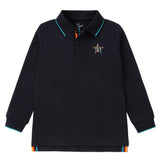 Navy Star Polo