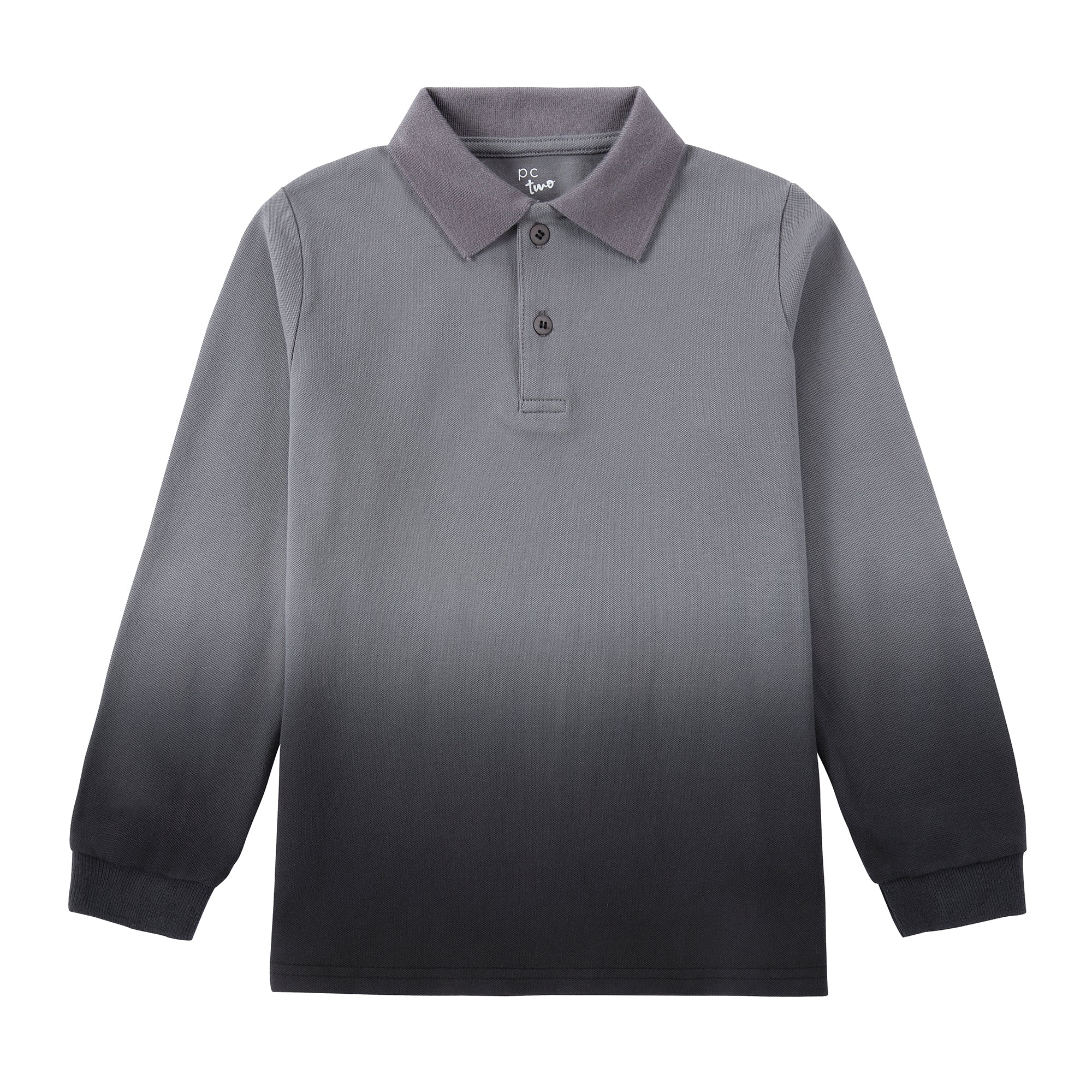 Grey Ombre Polo