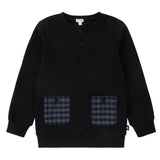 Midnight Plaid Sweatshirt