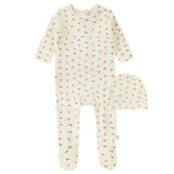Red Cherry Footie Set