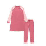 Pink Tunic Color Block Pajama