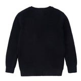 Navy Emblem Sweater