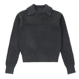 Grey Collared Sweater