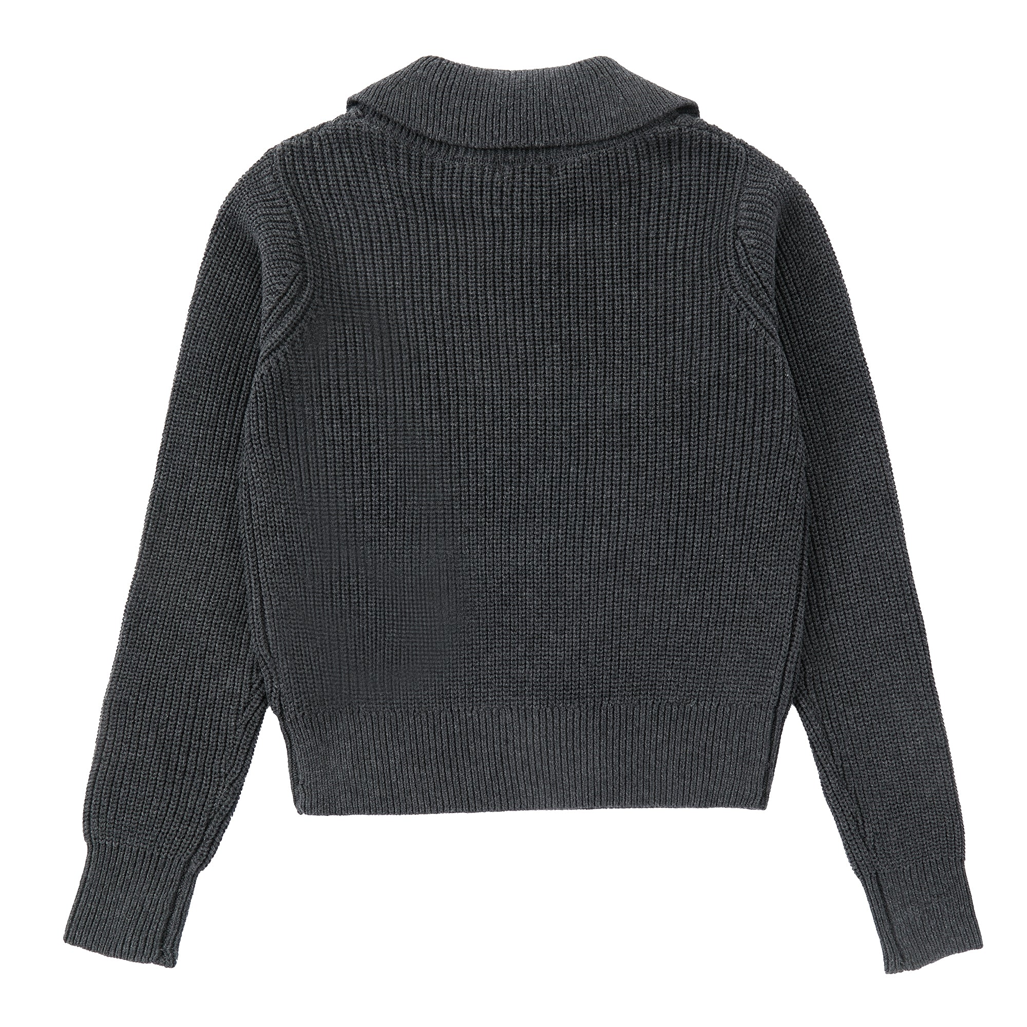 Grey Collared Sweater