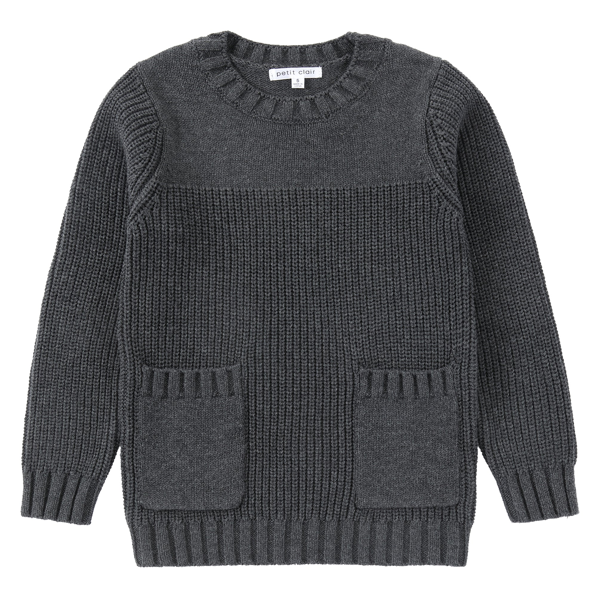 Heirloom Grey Knit Sweater