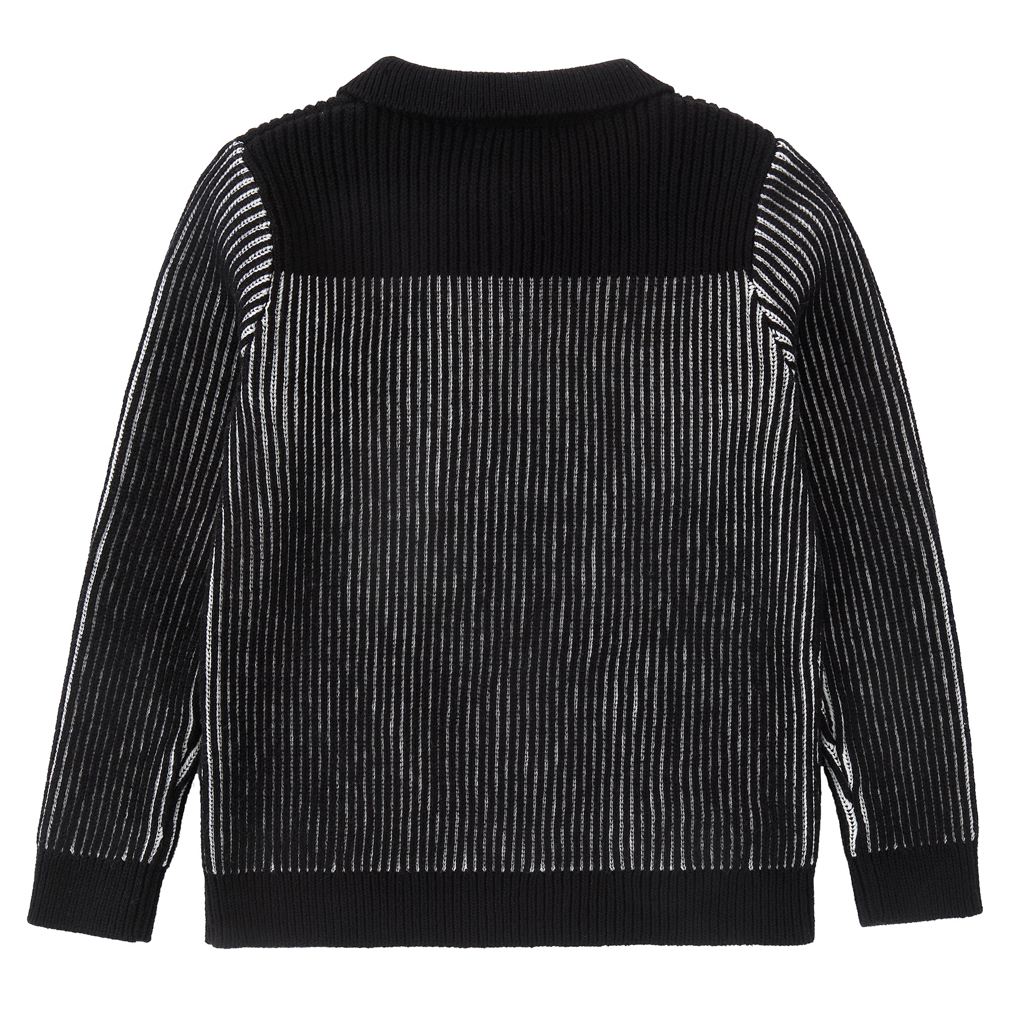 Black & White Collar Sweater