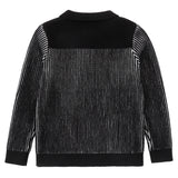 Black & White Collar Sweater