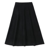 Black Yoke Skirt