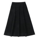 Black Yoke Skirt