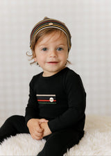 Sharp Stripes Footie