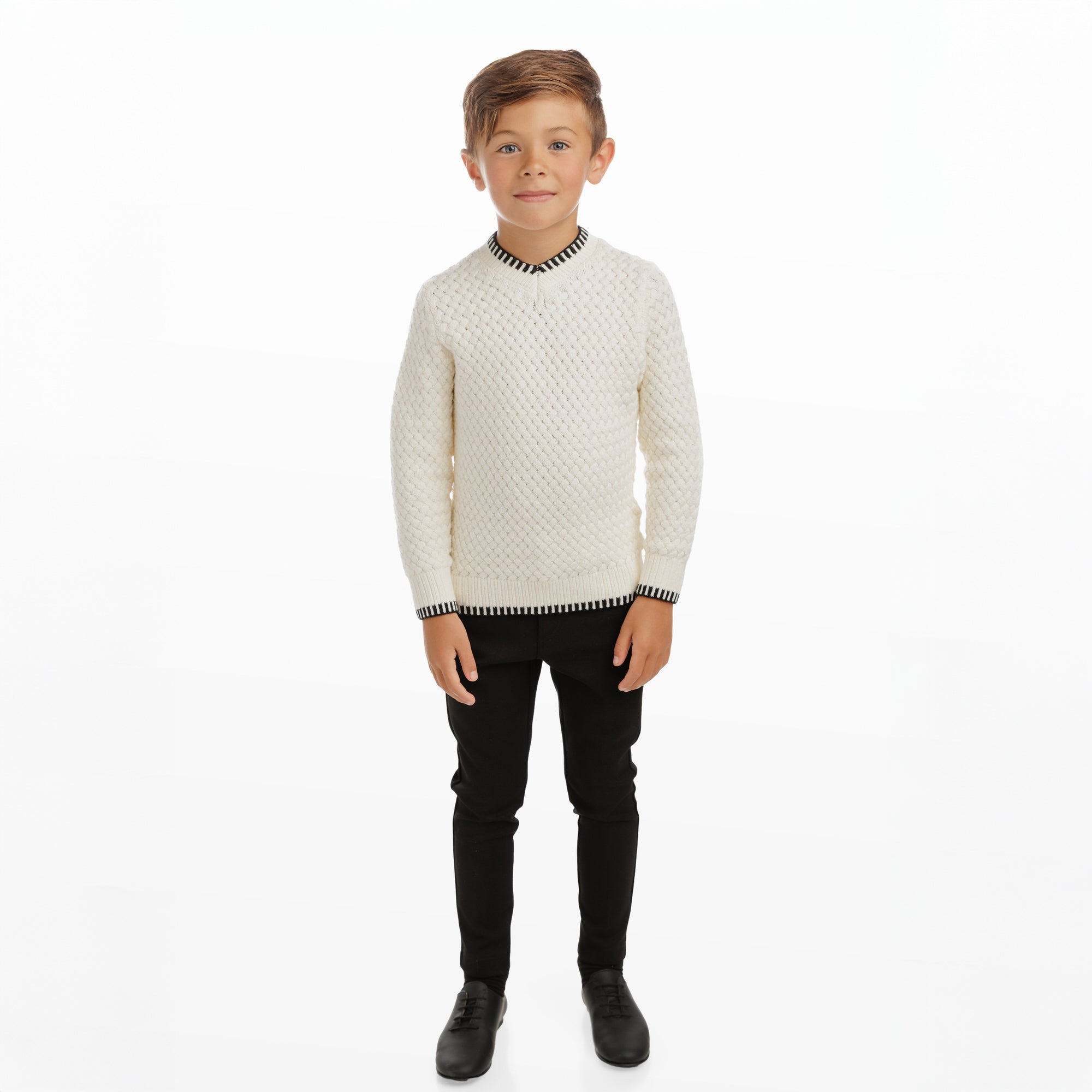 Ivory Weave Sweater