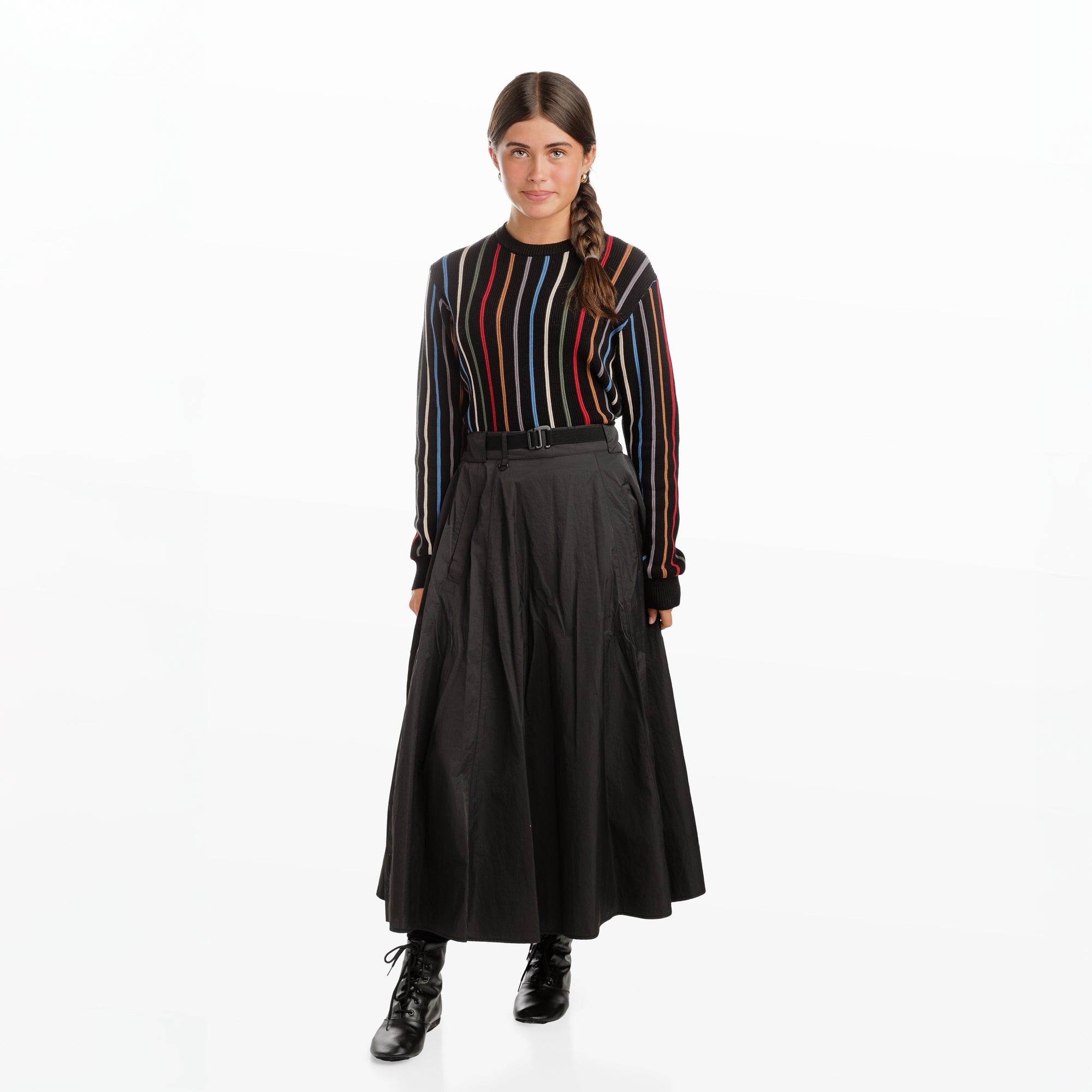 Vertical Striped Sweater