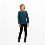 Dark Teal/ White Trim Polo