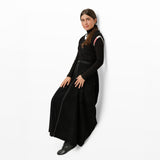 Black Cable Knit Vest