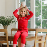 Red Velour Pajama