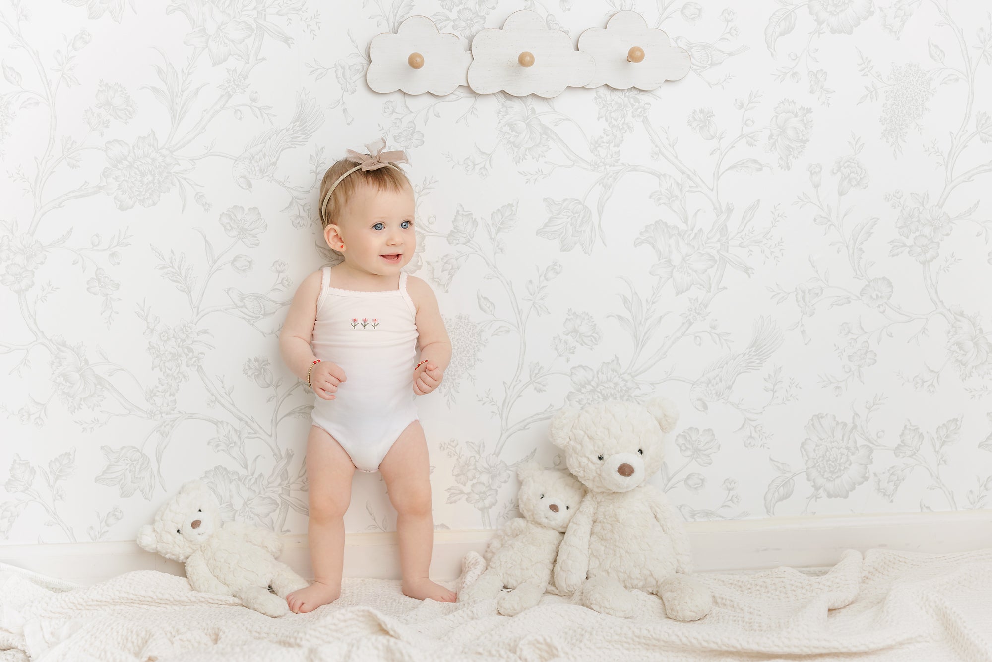 Baby 2pc Bodysuit - Tulip & Cherry