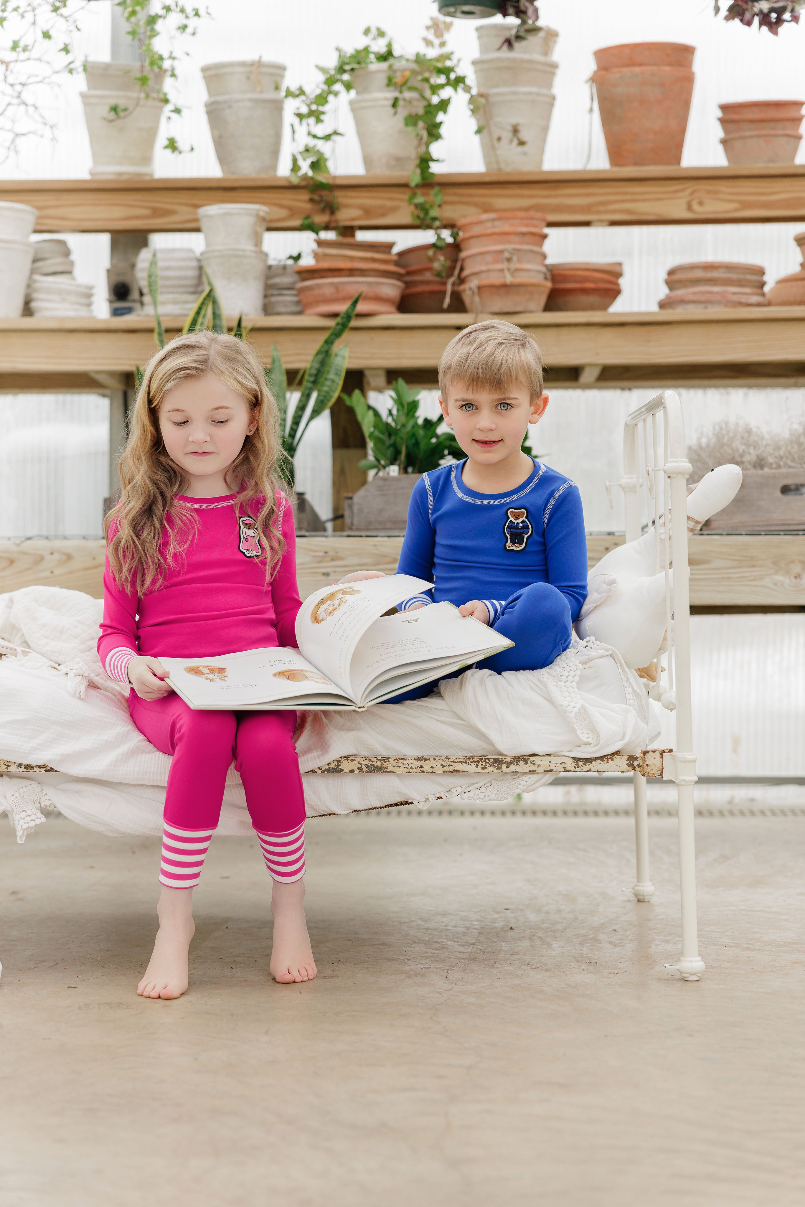 Boys Blue Bear Pajama