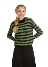 Green Tonal Sweater