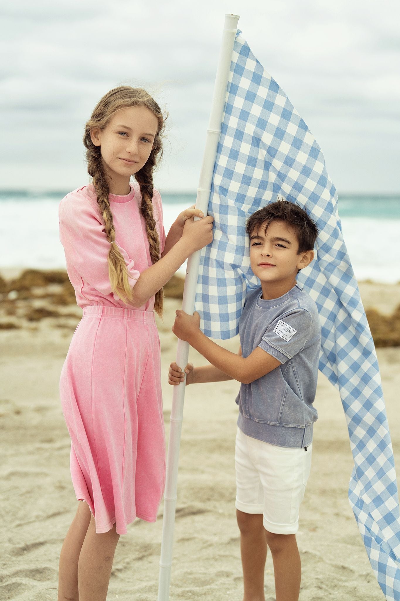 Girls Just for Fun Paneled Skirt