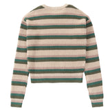 Green Striped Sweater