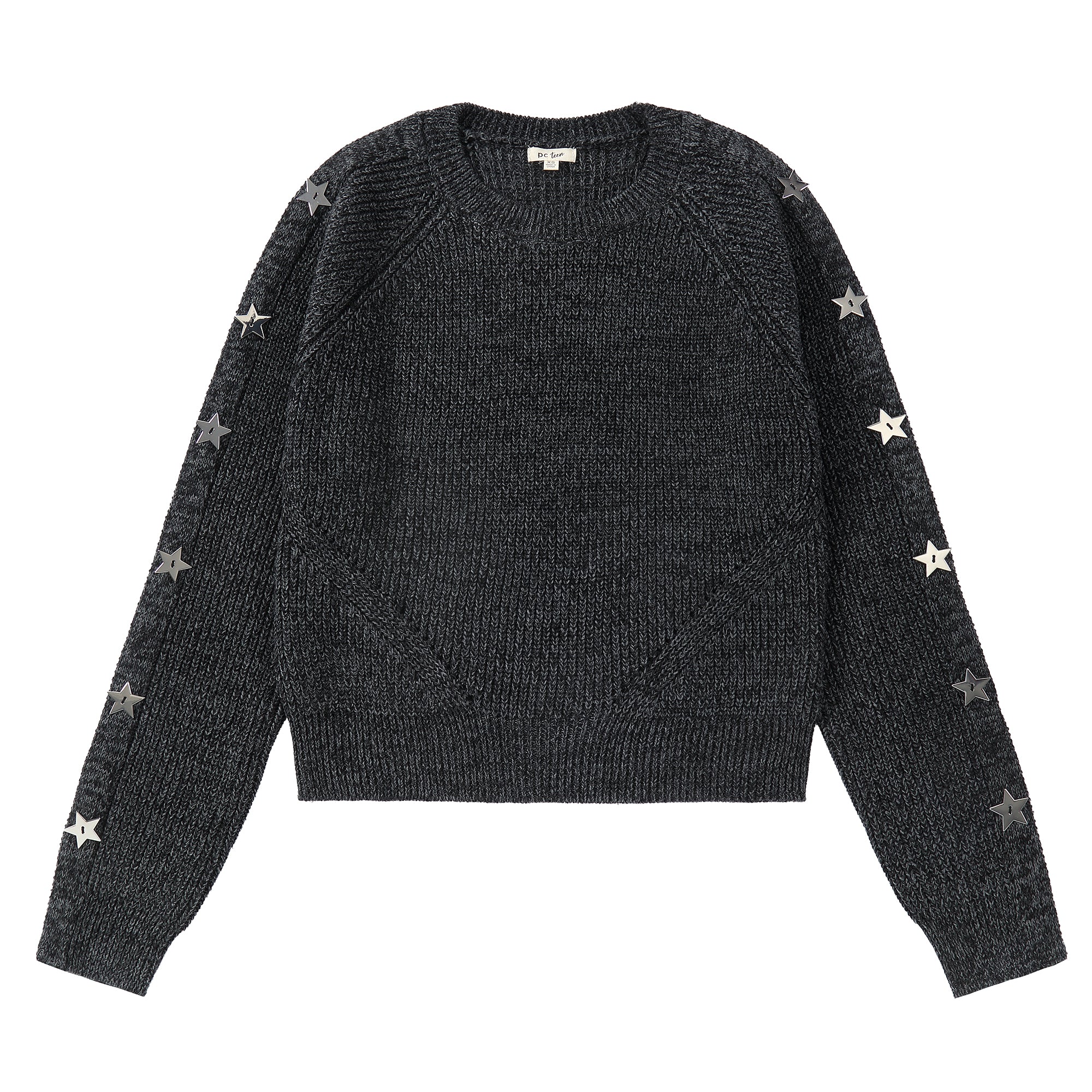 Star Button Sweater