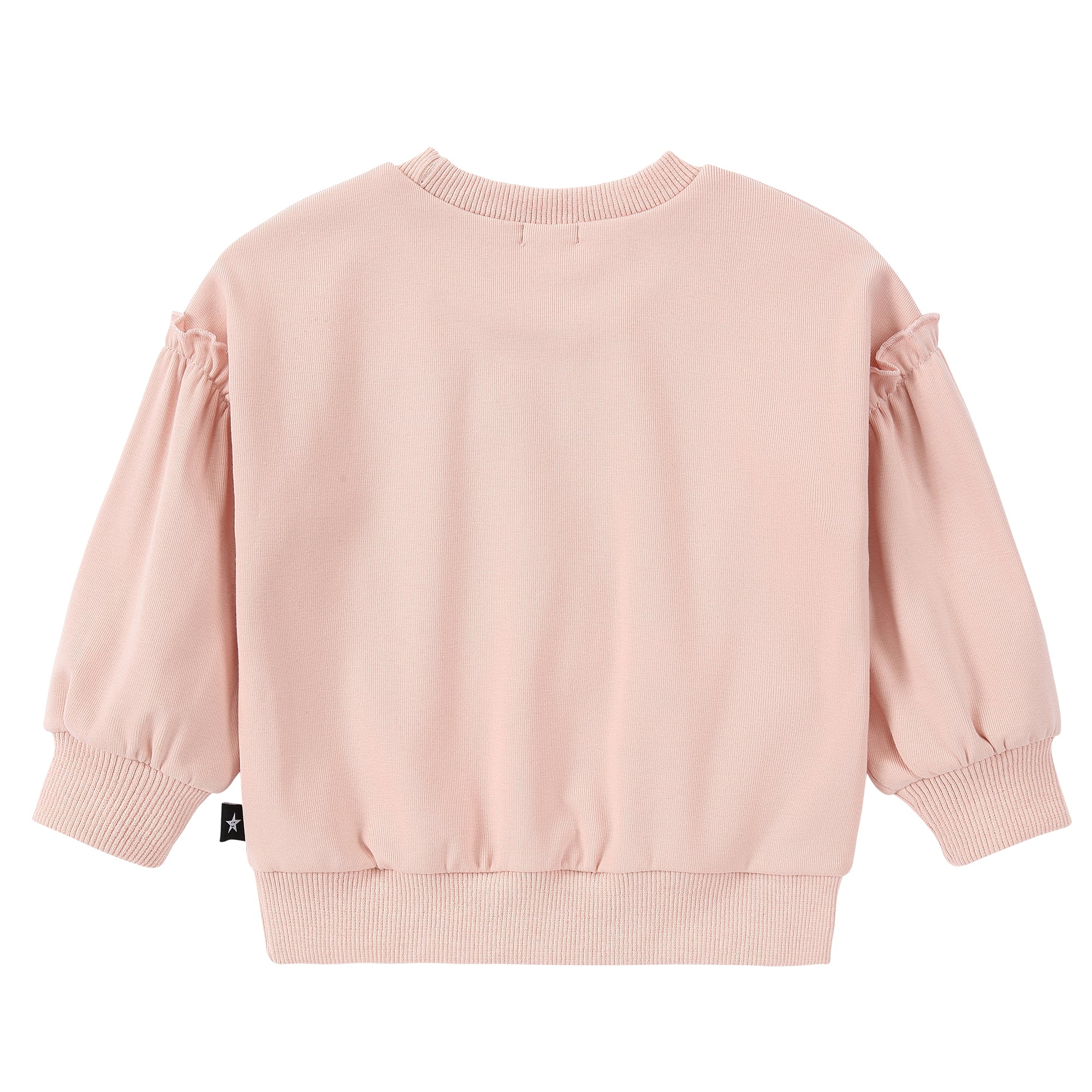 Light Pink Sweatshirt With Doll Print