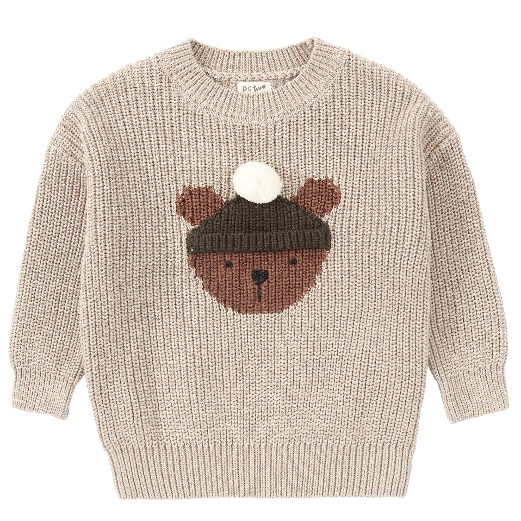 Tan Bear Sweater