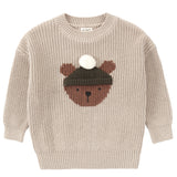 Tan Bear Sweater