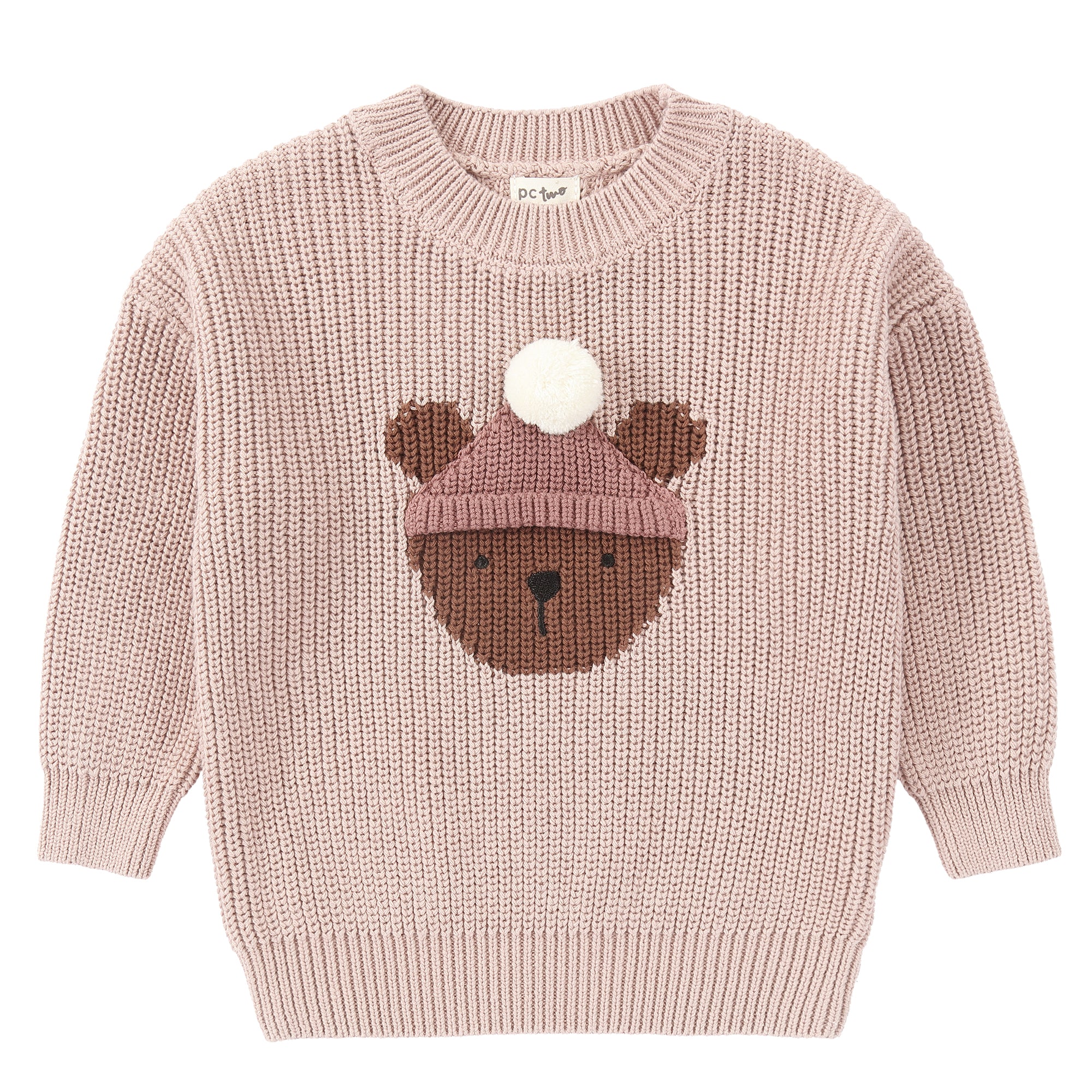 Pink Bear Sweater