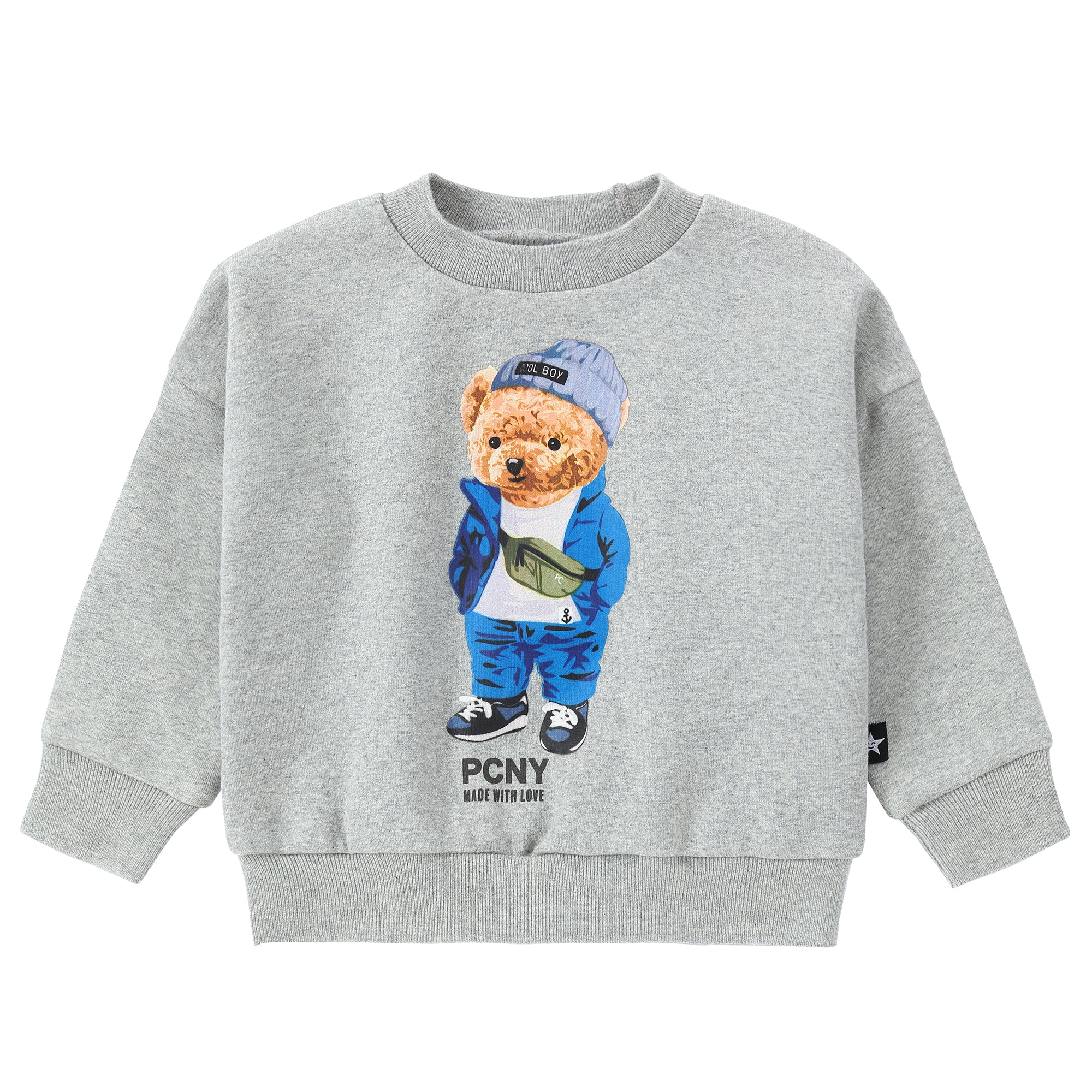 Light Grey Bear Sweatshirt