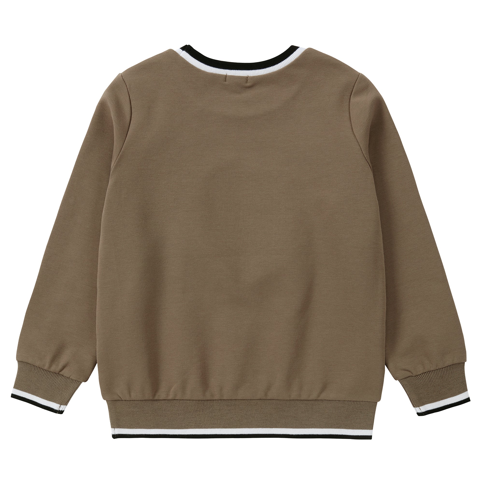 Taupe Emblem Sweatshirt