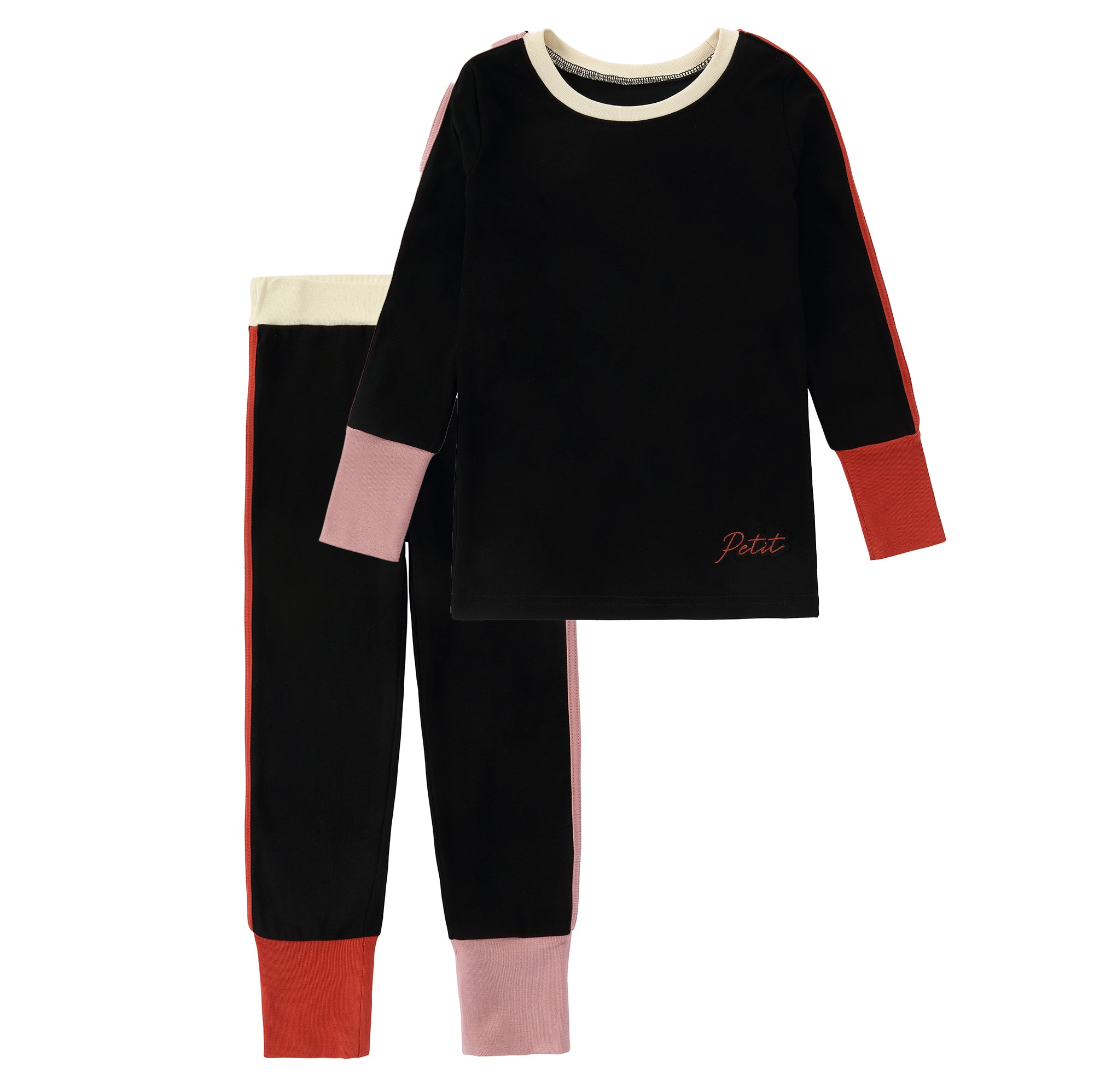 Pink/ Red Trimmed Pajama