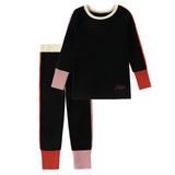 Pink/ Red Trimmed Pajamas