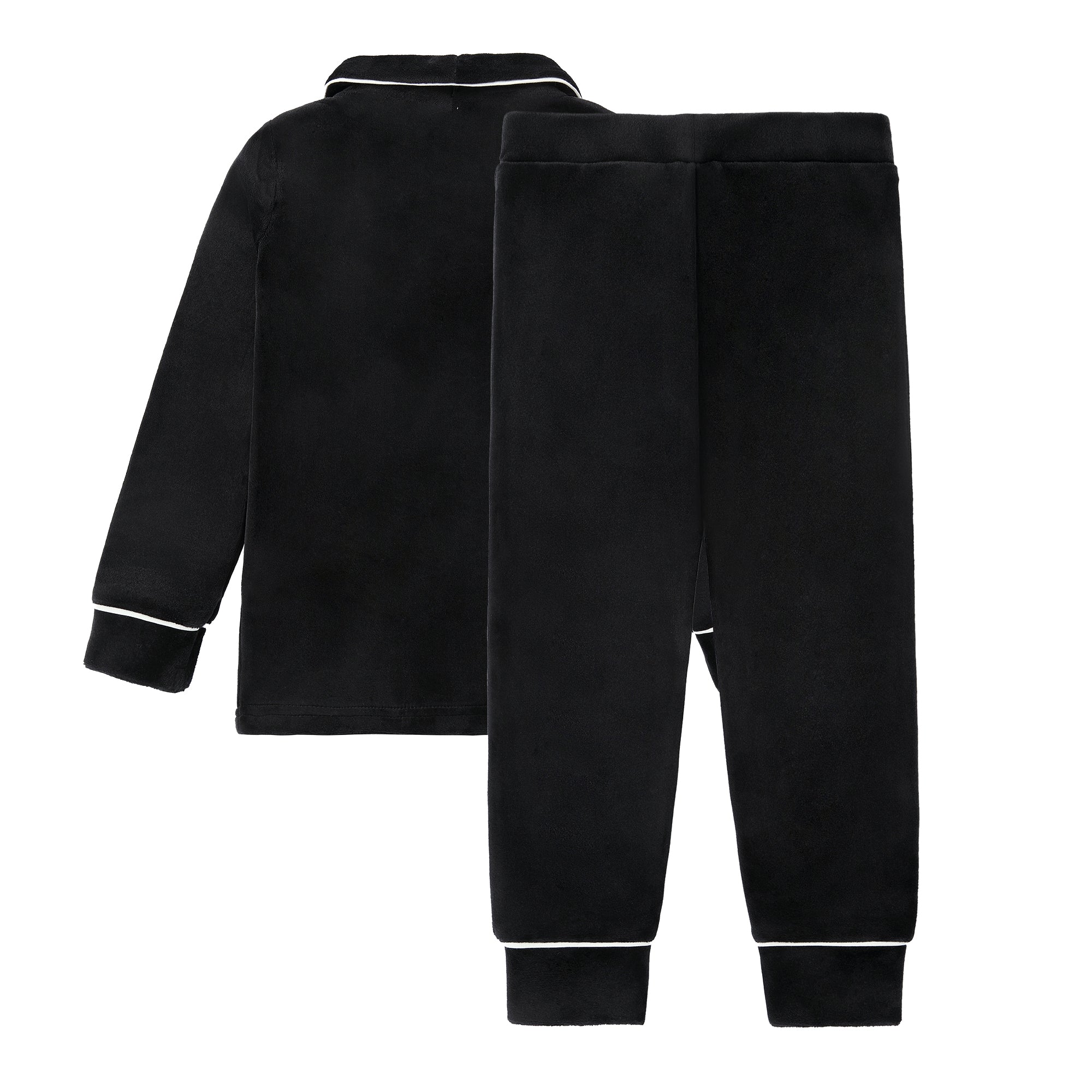 Black Velour Pajama