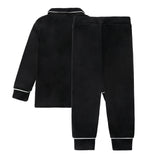Black Velour Pajama