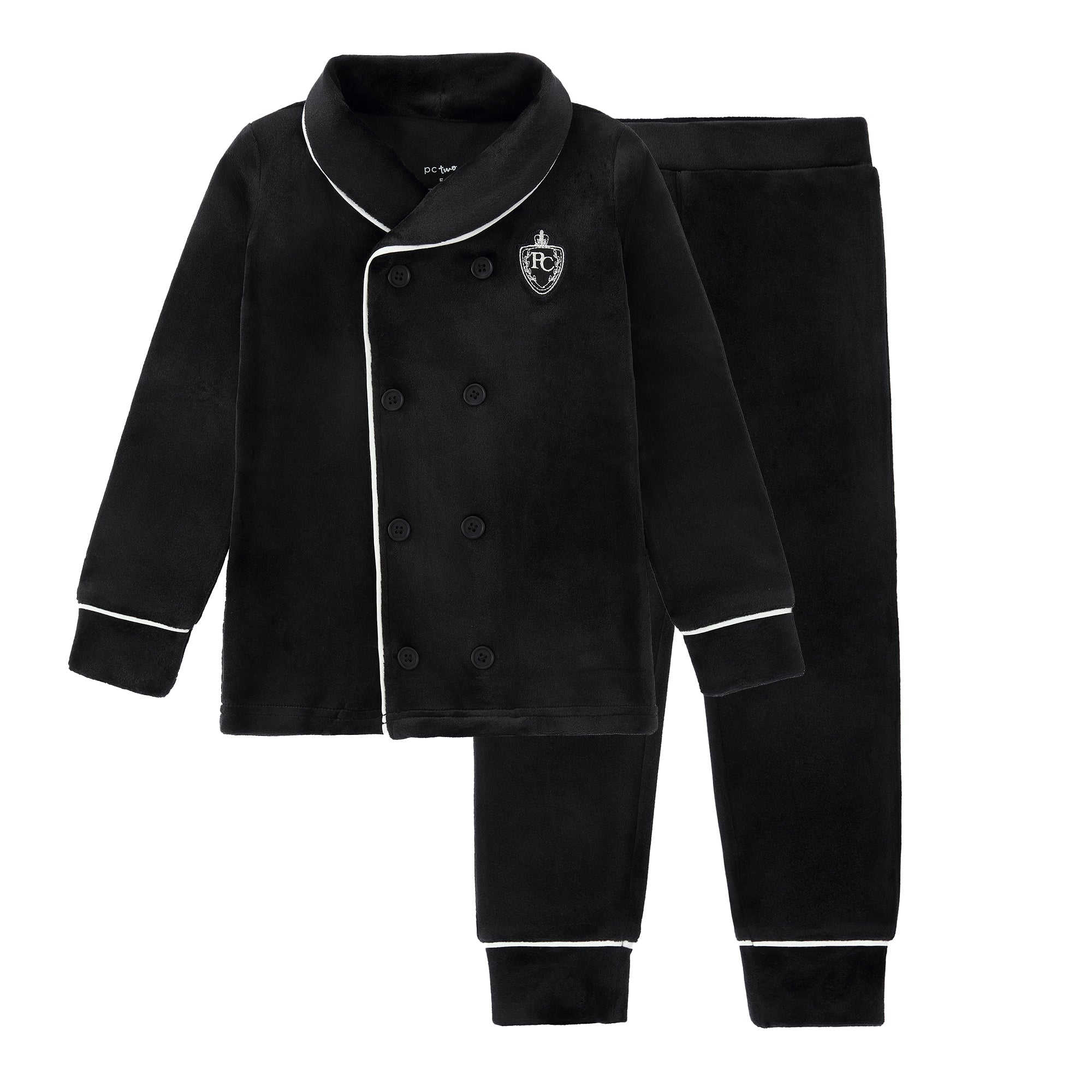 Black Velour Pajama