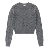 Grey Heather Knit Sweater