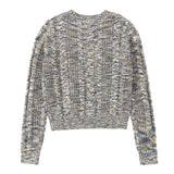 Navy & Mustard Cable Knit Sweater
