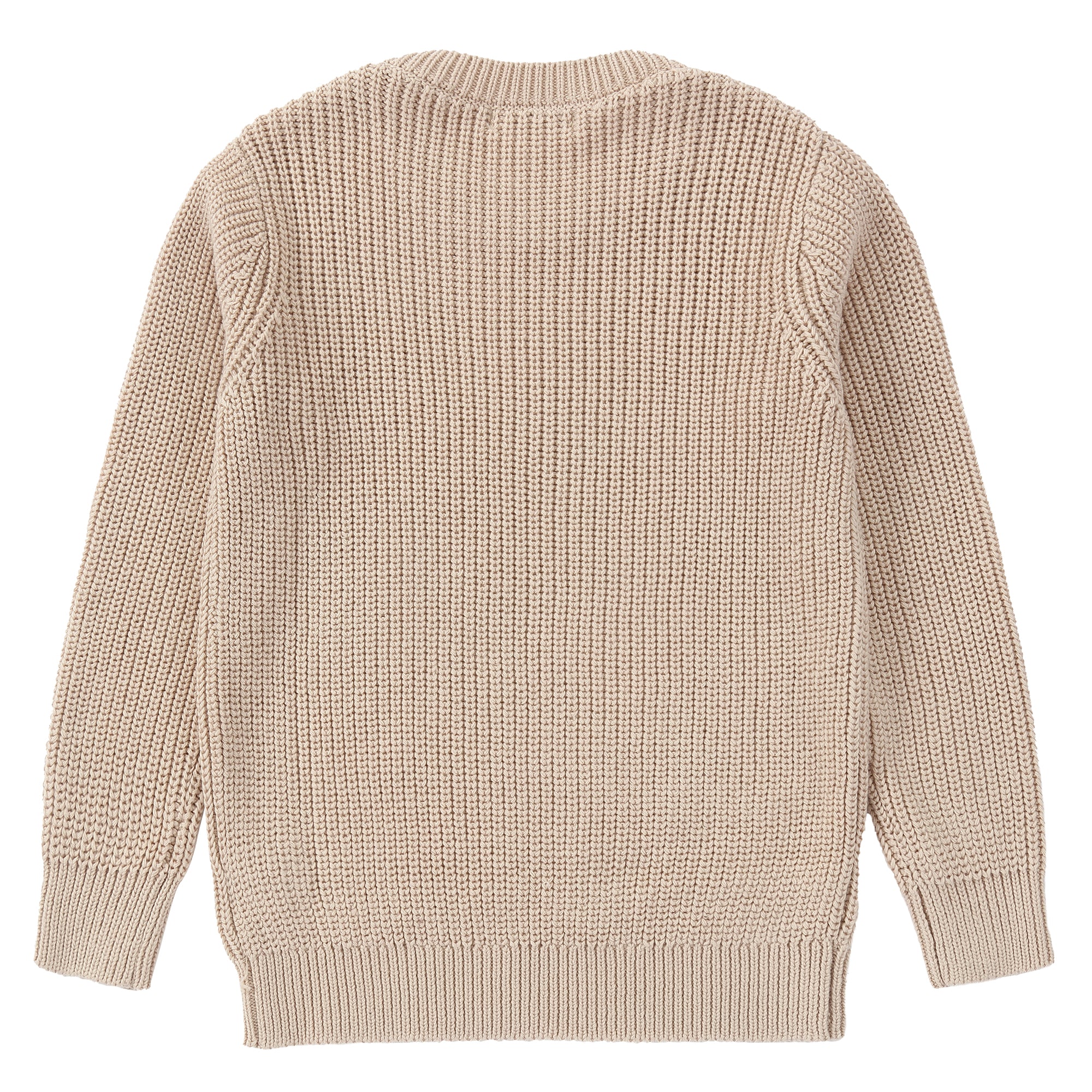 Plum Petals Tan Sweater