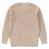 Plum Petals Tan Sweater