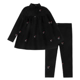 Midnight Blooms Floral Set